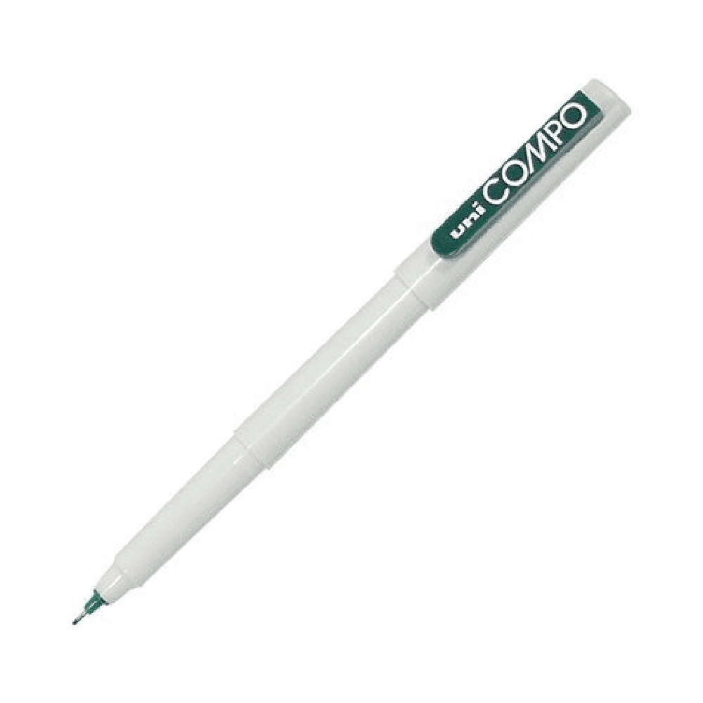 Uni Compo 0.3mm Ultra Fine Pen - Green 234