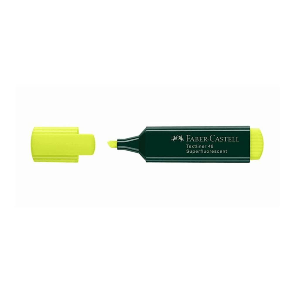 Faber Castell Textliner Classic Highlighter - Yellow 148