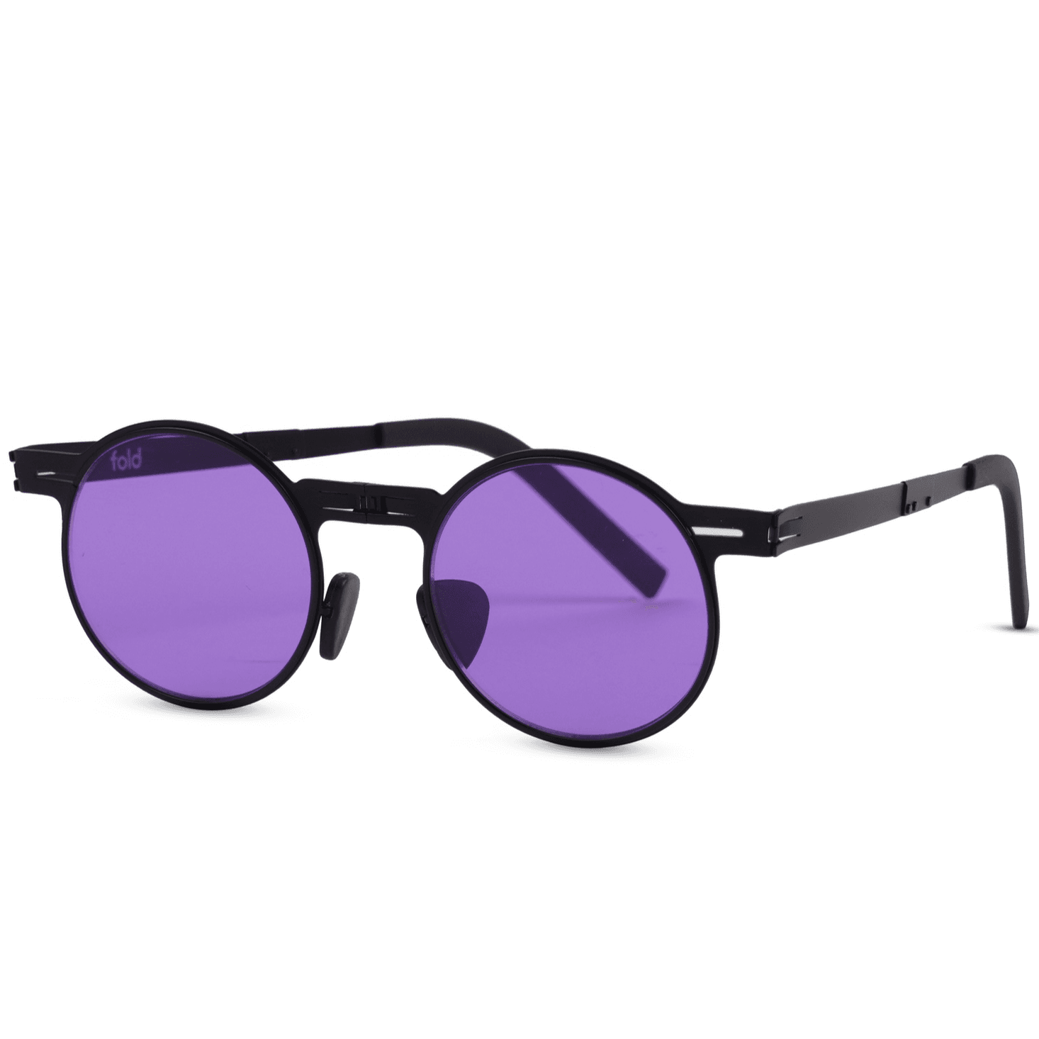 Venus Black On Violet Sunglasses