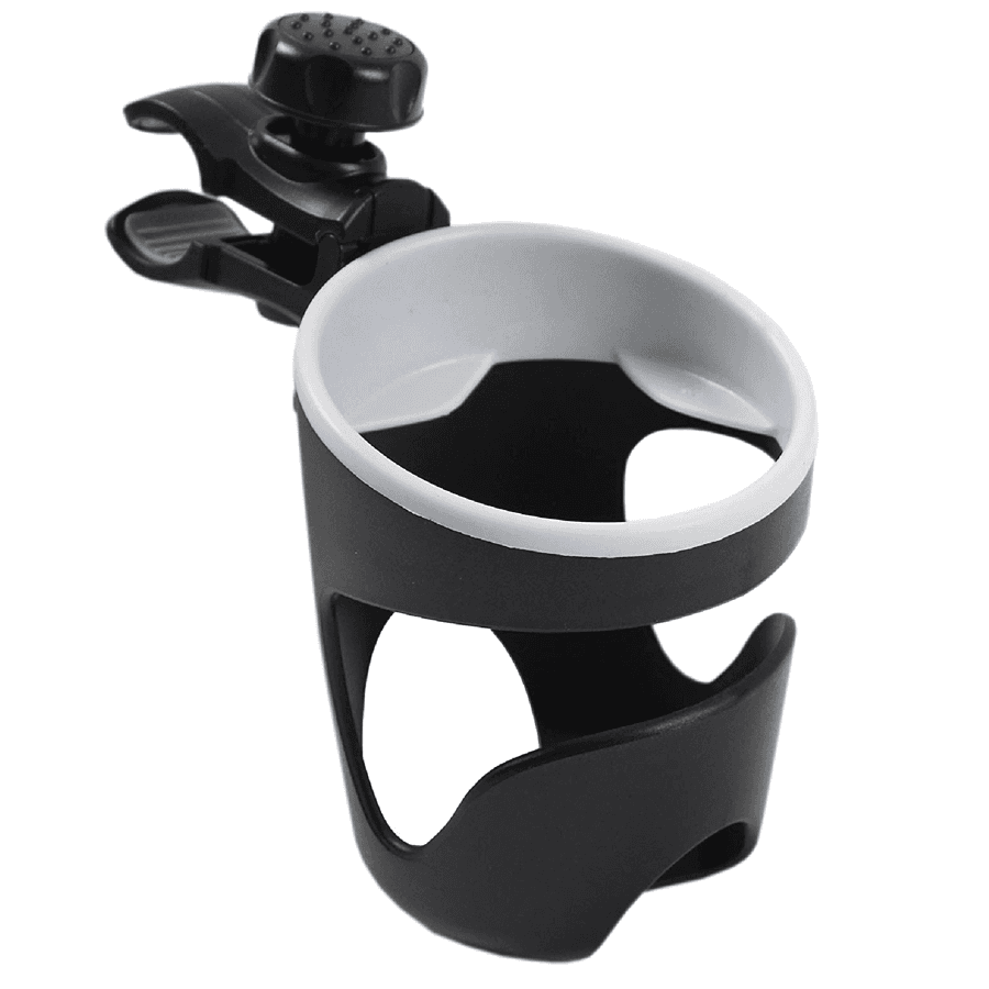 Moon Universal Cup Holder 360 Degree Rotating (Black)