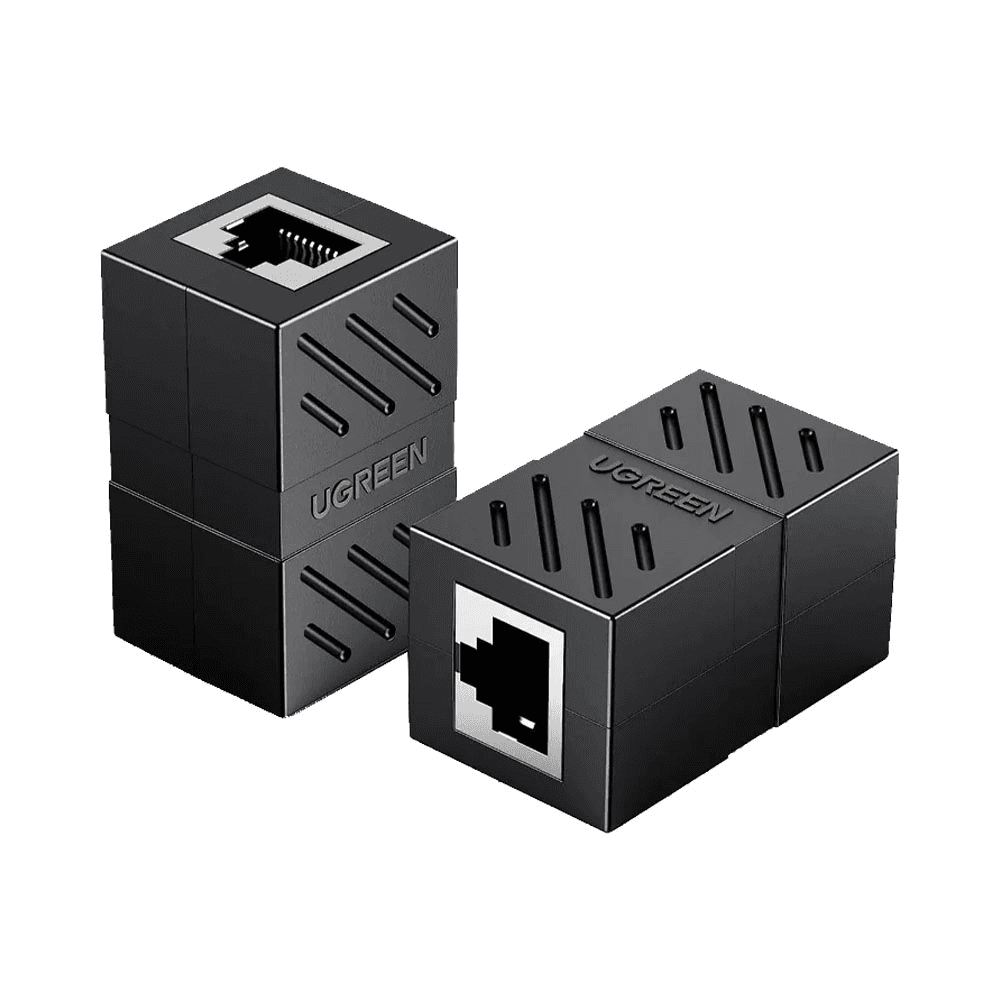 Ugreen 20390 RJ45 Coupler F/F Black