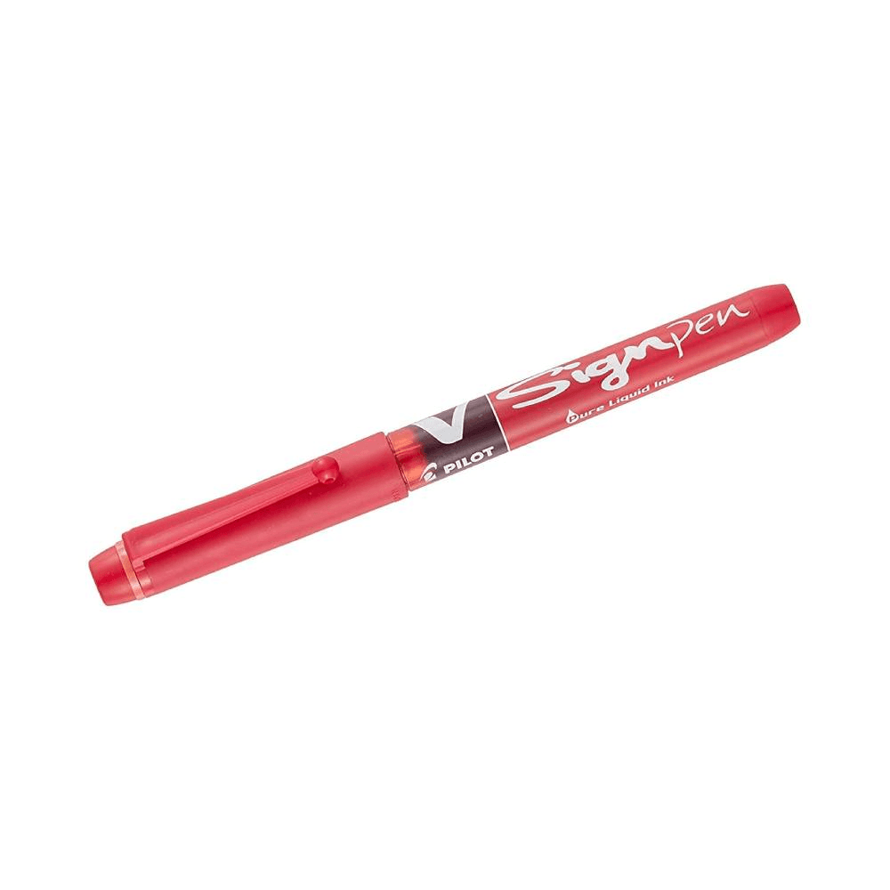 Pilot Sw-Vsp Sign Pen - Red
