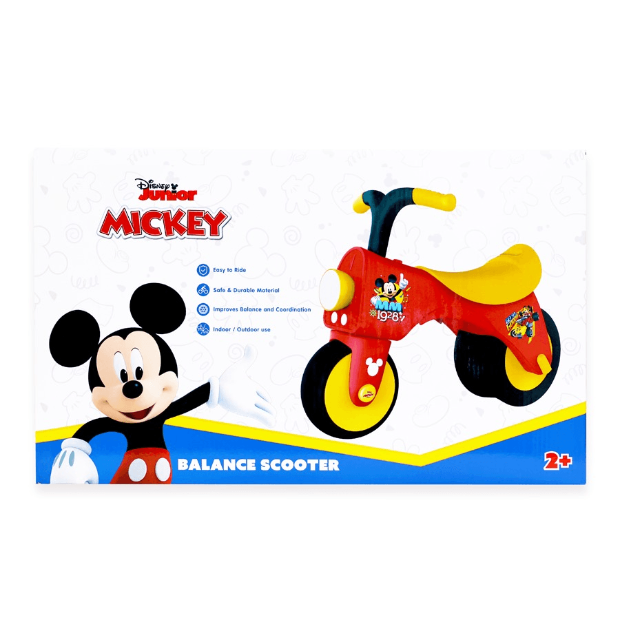 Disney Mickey Ride On With Lights (Red/Yellow)