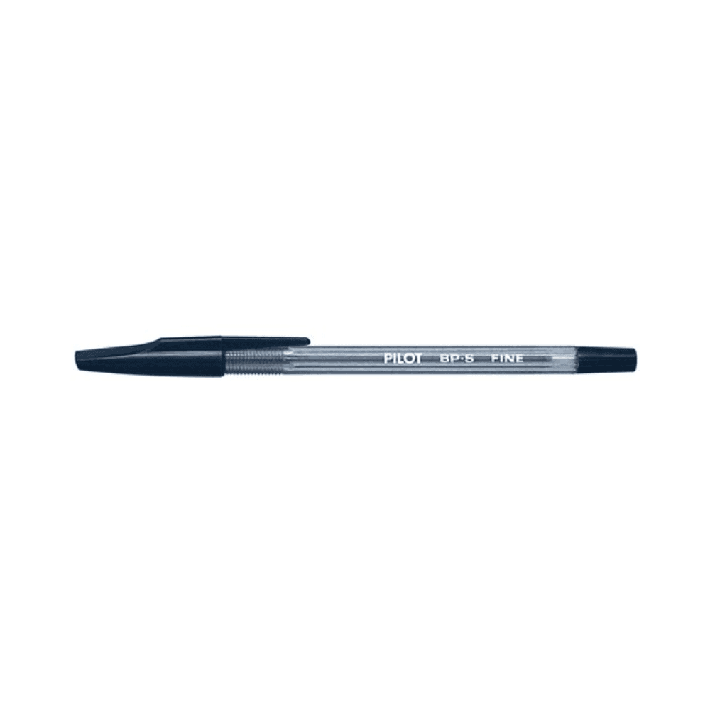 Pilot BP-S Fine 0.7mm Ballpoint Pen - Black 12136