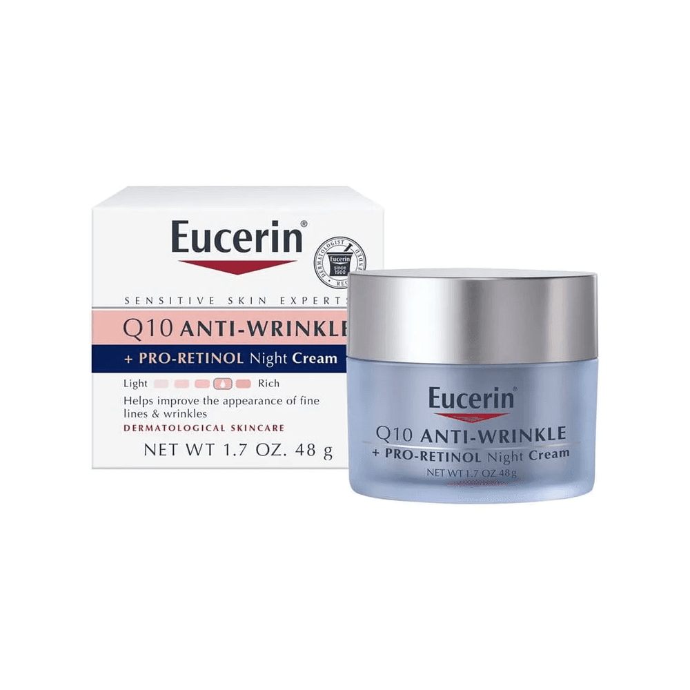 Eucerin Q10 Anti-Wrinkle Night Cream 48g