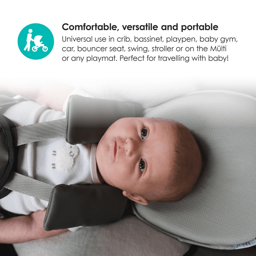 Bbluv Pilo Ergonomic Head Rest (Grey)
