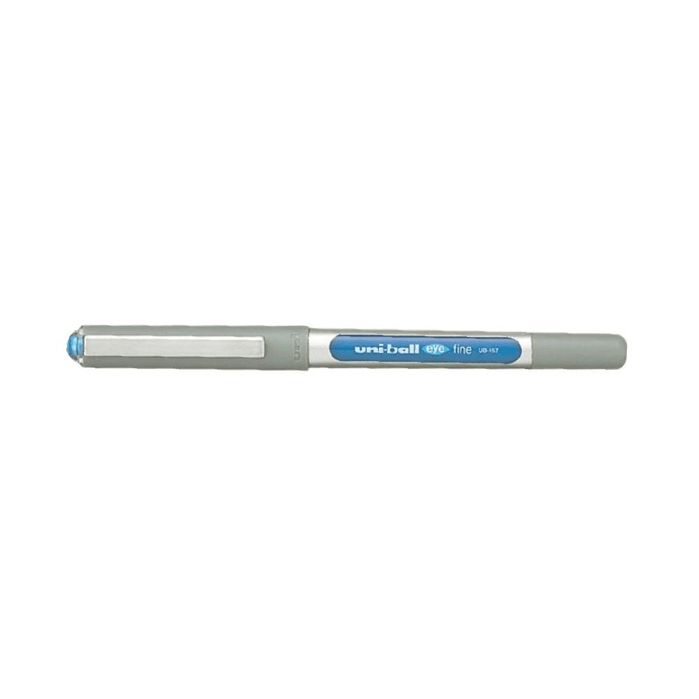Uni-ball Eye Fine 0.7mm Roller Ball Pen - Light Blue 195