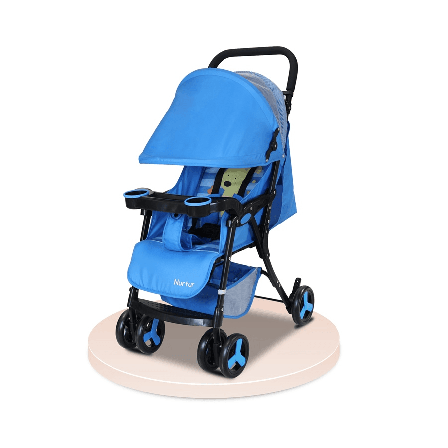 Nurtur Ryder Lightweight Baby Stroller (Blue)