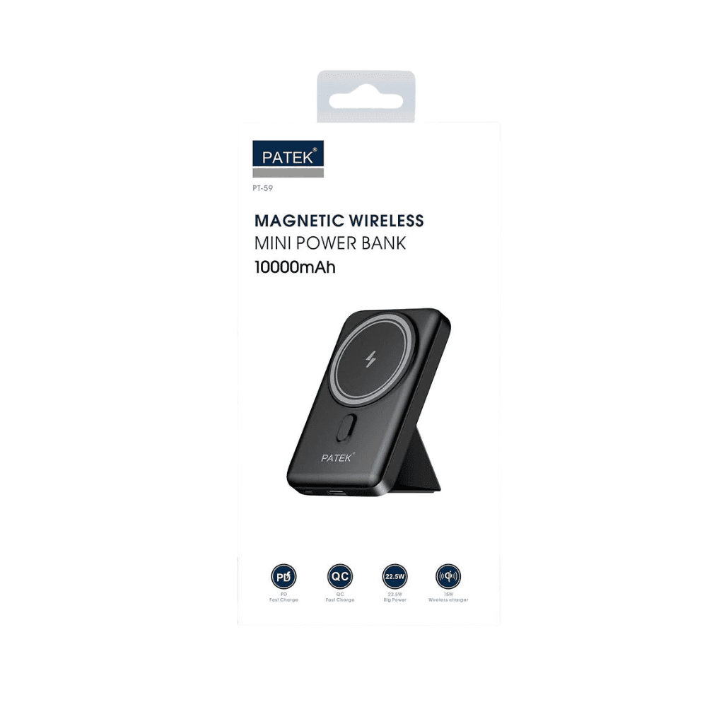 Patek PD 22.5W 10000mAh Magnetic Wireless Power Bank