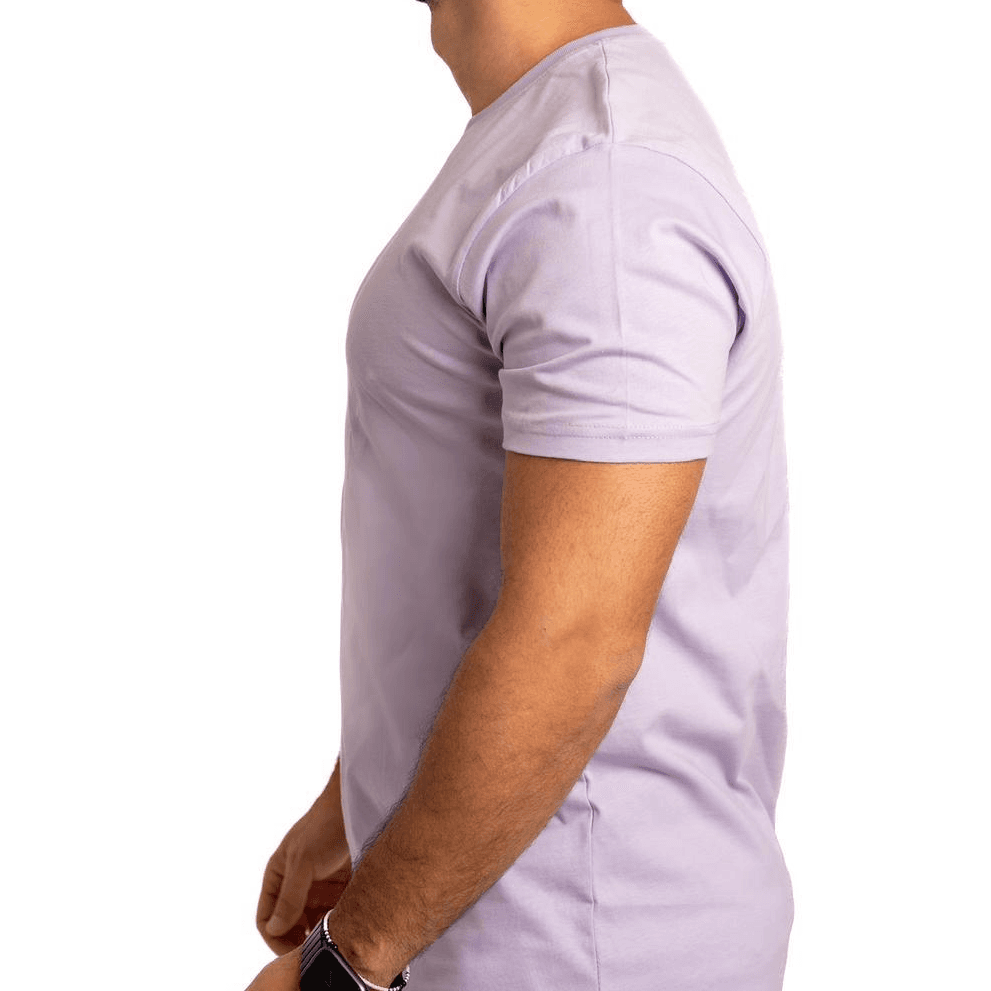 تي شيرت أرجواني فاتح