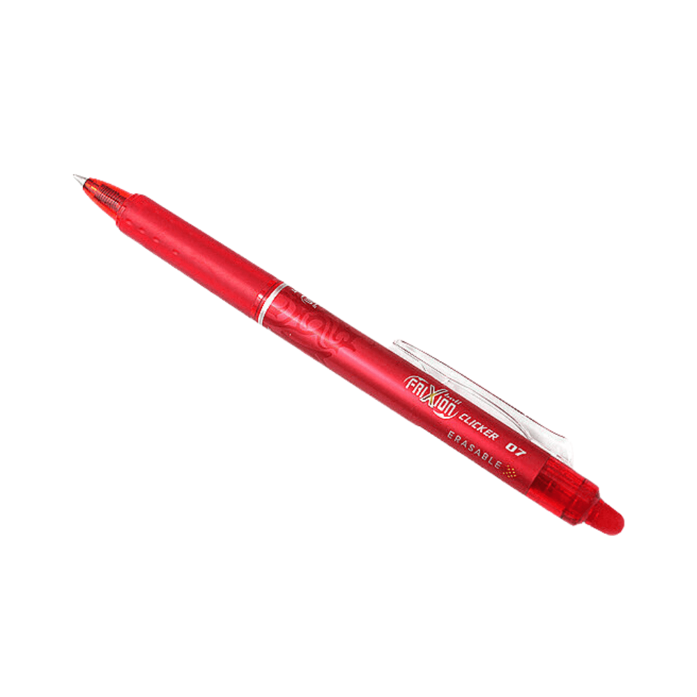 Pilot FriXion Ball Clicker US 0.7mm Gel Pen - Red 772