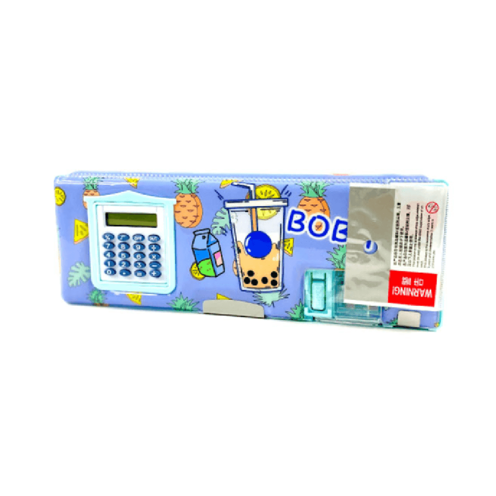صندوق أقلام بآلة حاسبة رقم XPM-555-6