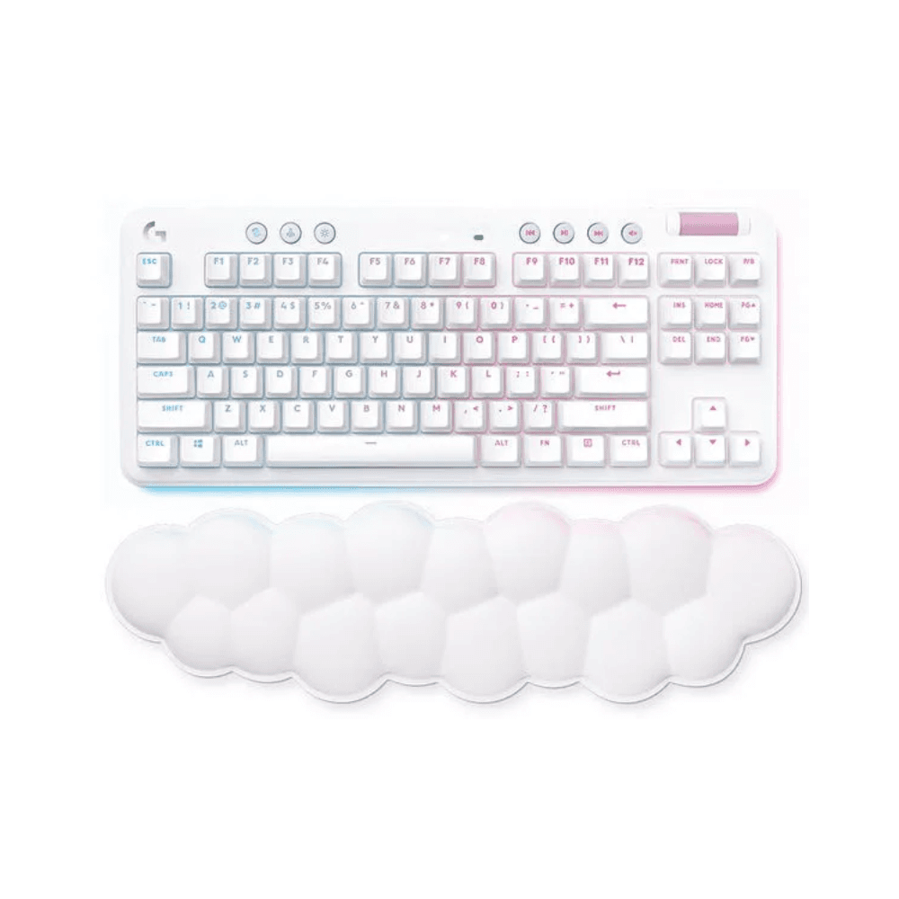 Logitech G715 US International Tactile Wireless Gaming Keyboard Off White