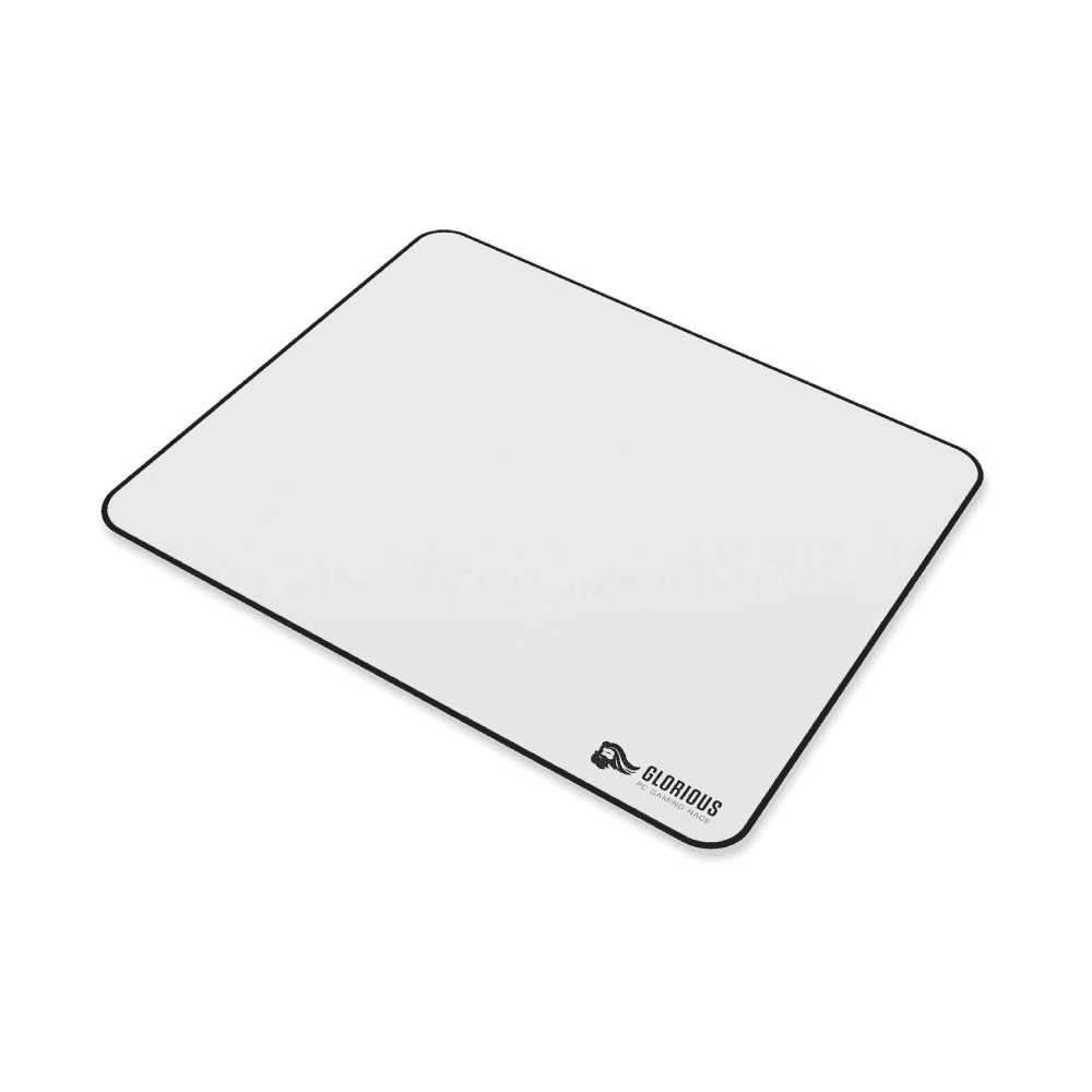 Glorious GW-L Large Gaming Mouse Pad Desk White 11x13 Inches