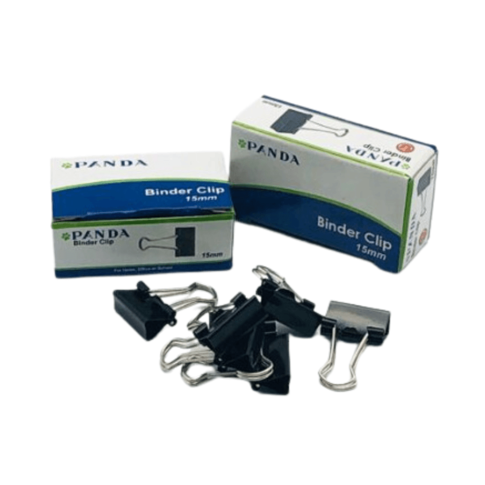 Panda Binder Clips 15mm 3x5 Inch Pd-Bc15