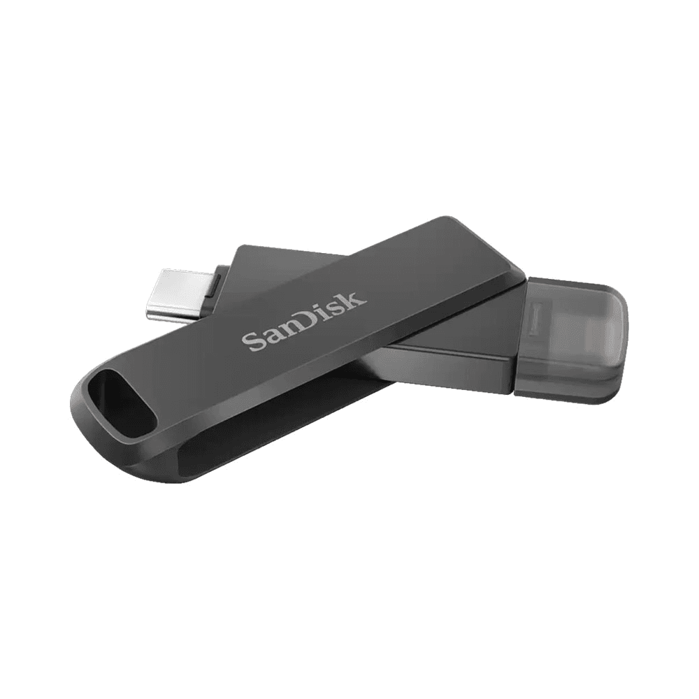SanDisk 64GB iXpand Flash Drive Luxe For iPhone And USB Type-C Devices