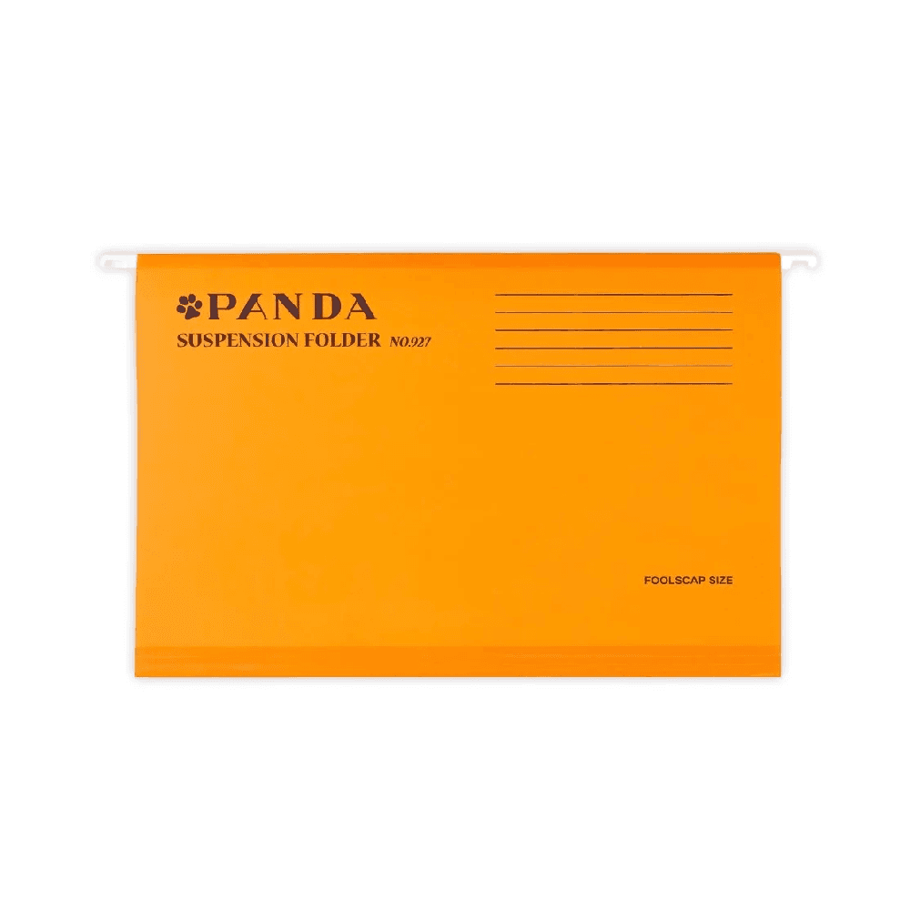 Panda Foolscap Hanging File - Orange 927