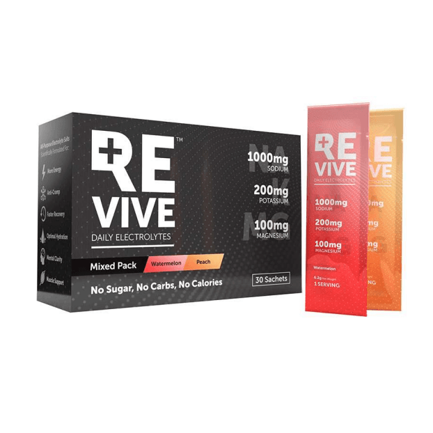 Revive Daily Electrolytes Mixed Peach/Watermelon 30 Sachets