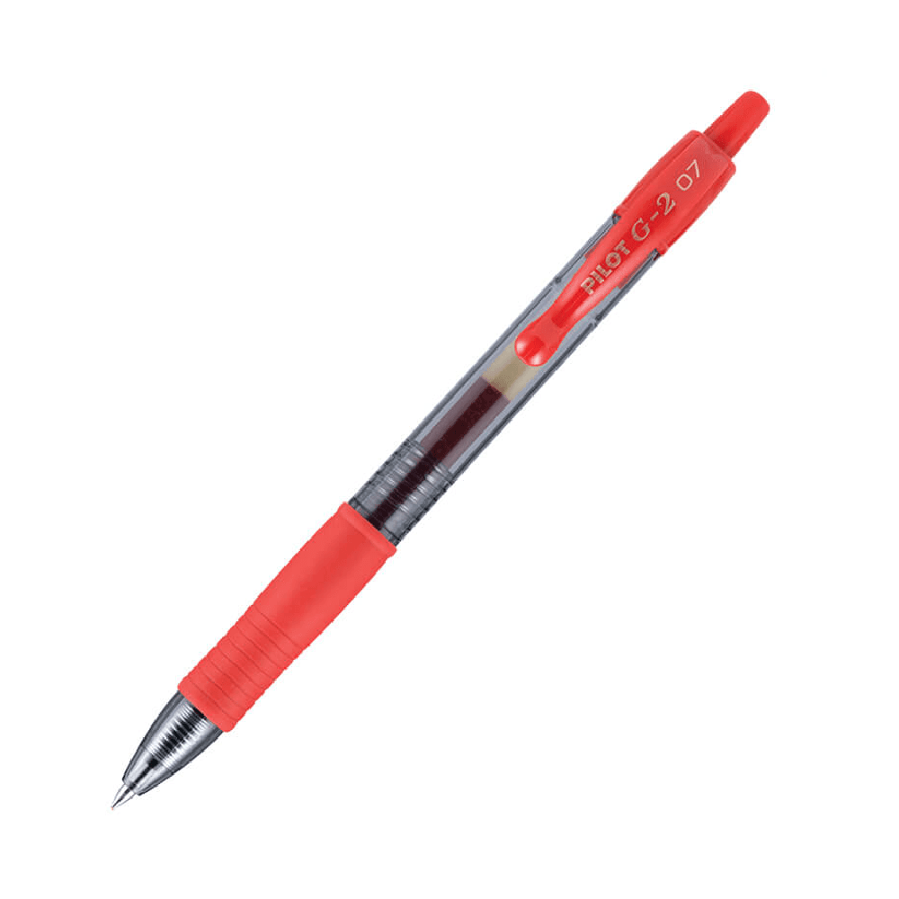 Pilot Bl-G2-7 Ball Pen - Red 