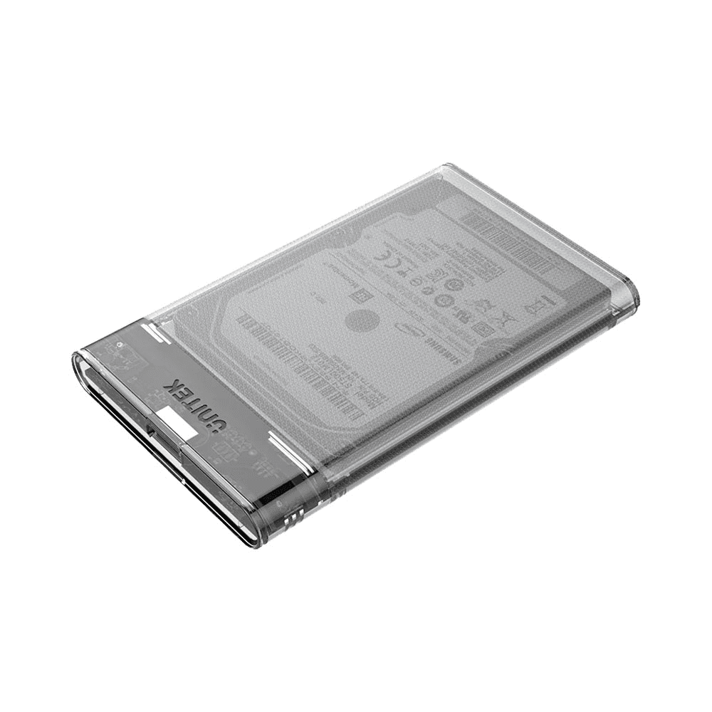 UNITEK DiskGuard Limpid R – USB3.1 SATA6G 2.5” HDD/SSD Hard Disk Enclosure – S1103A