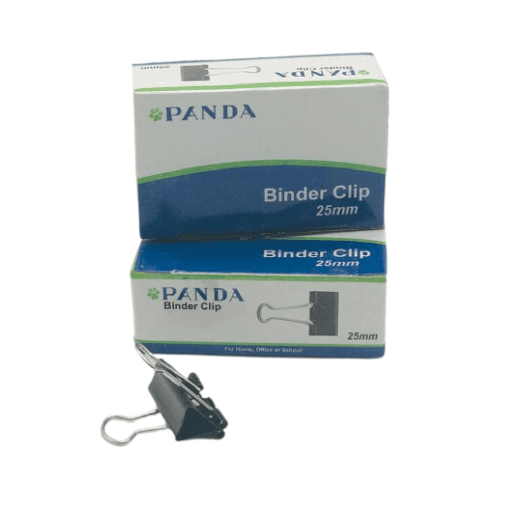 Panda Binder Clips 25mm 1 Inch Pd-Bc25