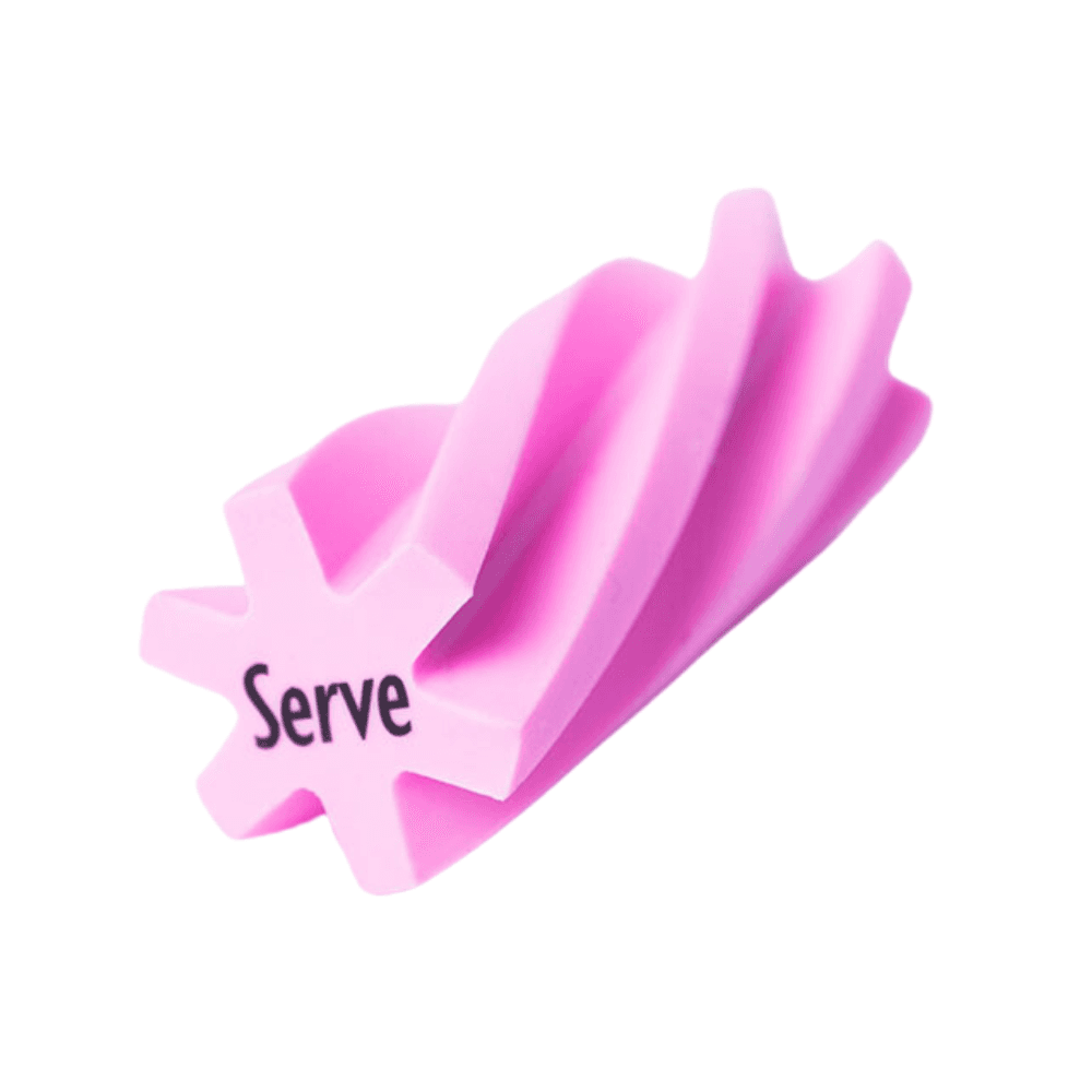 Serve Burgo Eraser - Pastel Pink