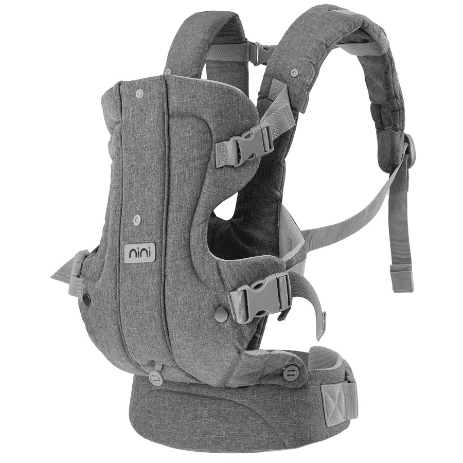 Nini Nordic Baby Carrier (Grey Melange)