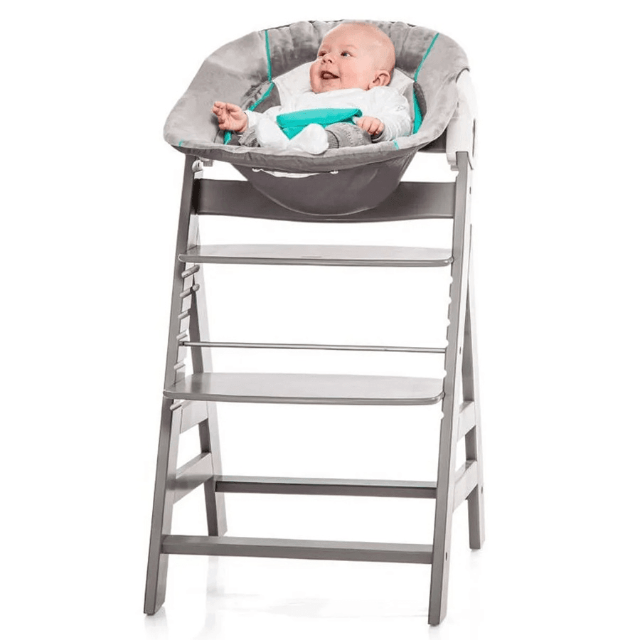 Hauck Alpha Bouncer 2-In-1 Bear Hearts (Grey)