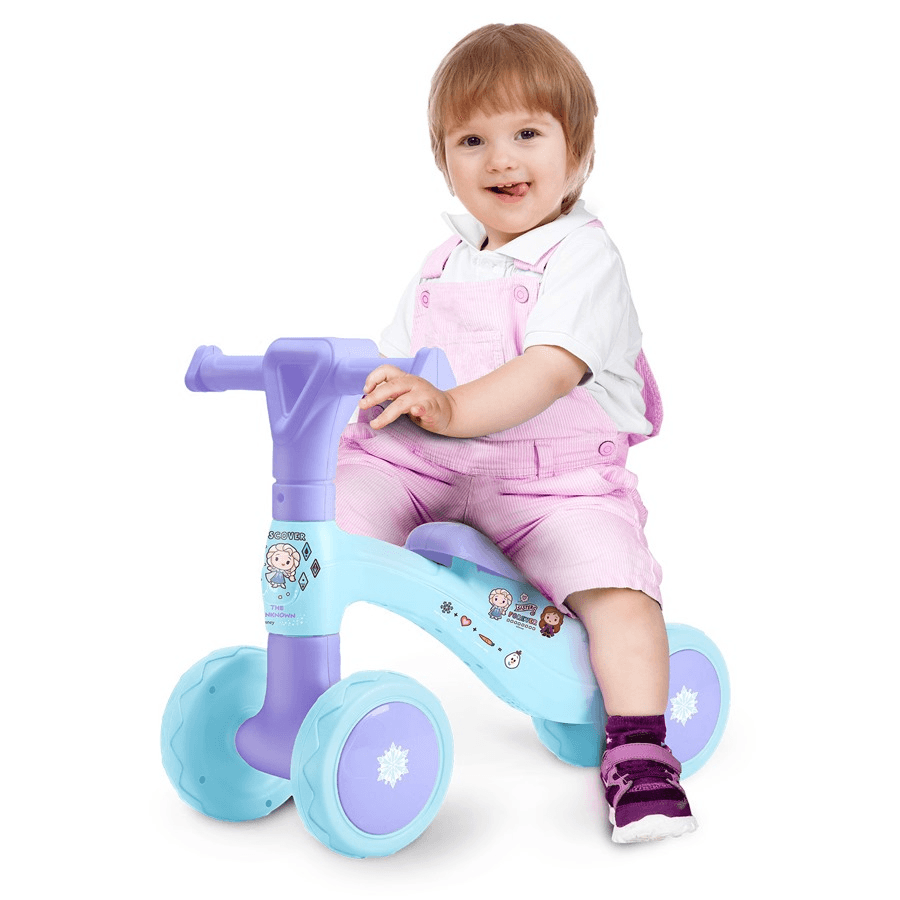 Disney Frozen 4-Wheel Ride-On ( Turquoise/Lilac)
