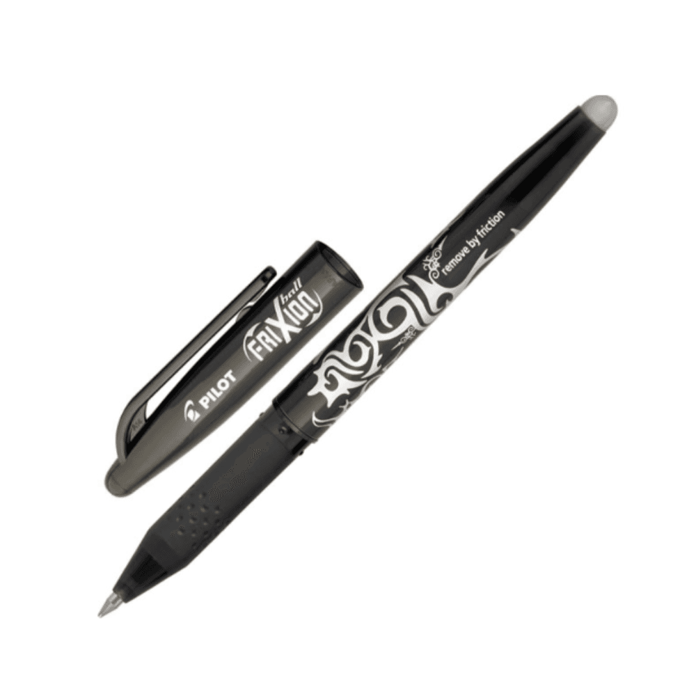 Pilot Frixion Erasable 0.7mm Roller Ball Pen - Black 771