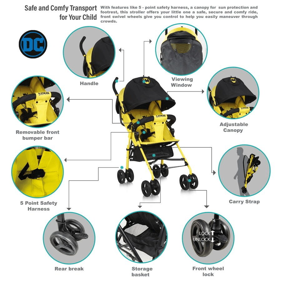Disney Buggy Stroller Batman