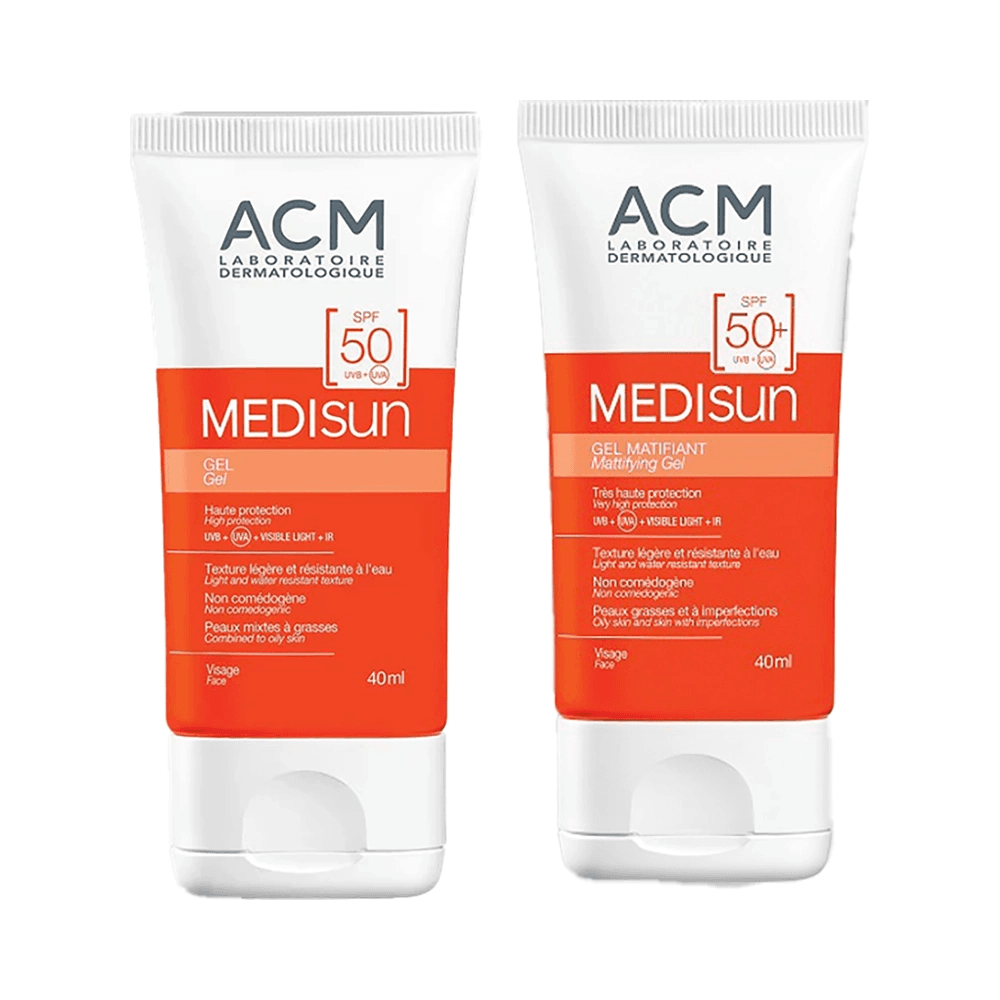 ACM Medisun SPF 50+ Mattifying Gel 40ml 1+1 Promo