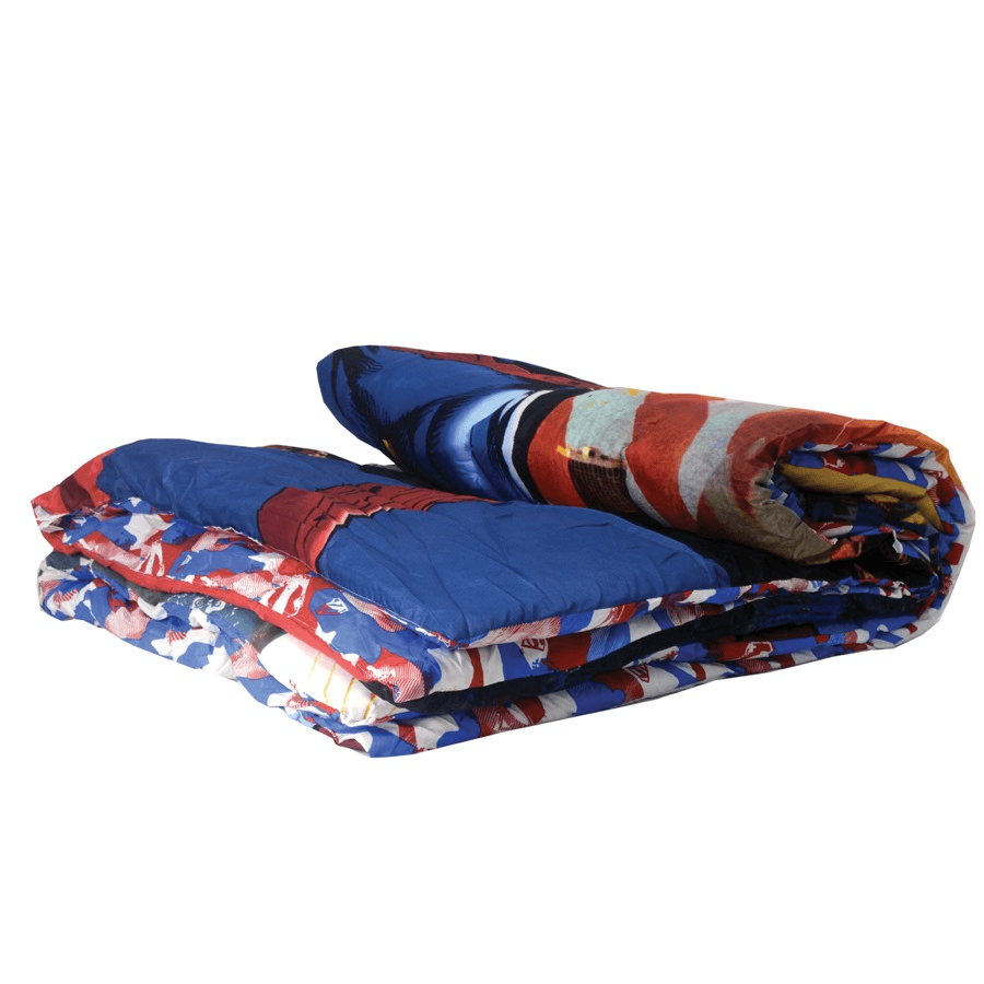 Disney Warner Bros Comforter Set Pack Of 4 (Super Man)