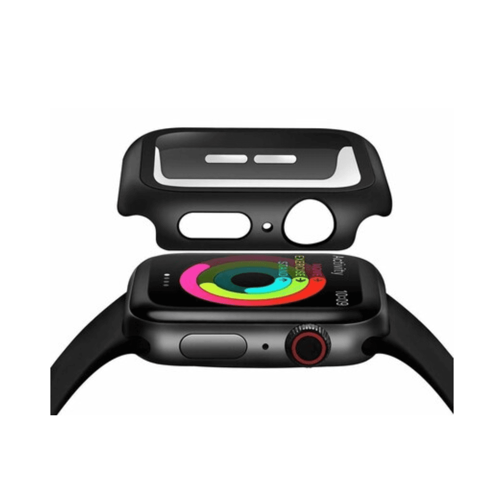 Smart Watch Glass Case Black