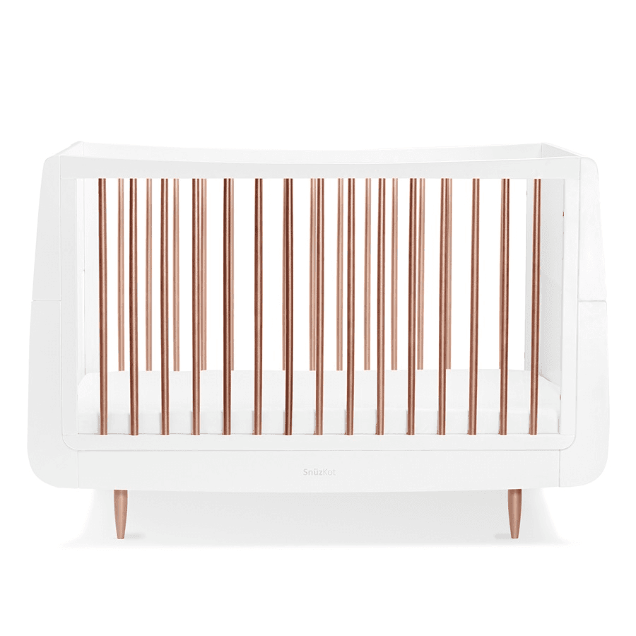Snuzkot Skandi Cot Bed (Rose Gold)