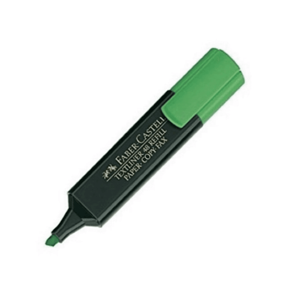 Faber Castell Textliner Classic Highlighter - Green 150