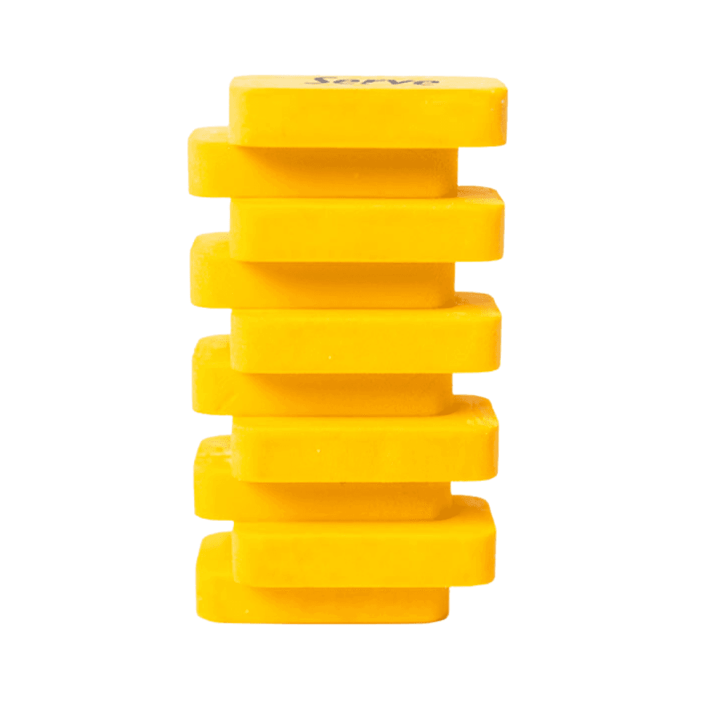 Serve Steps Eraser - Pastel Yellow