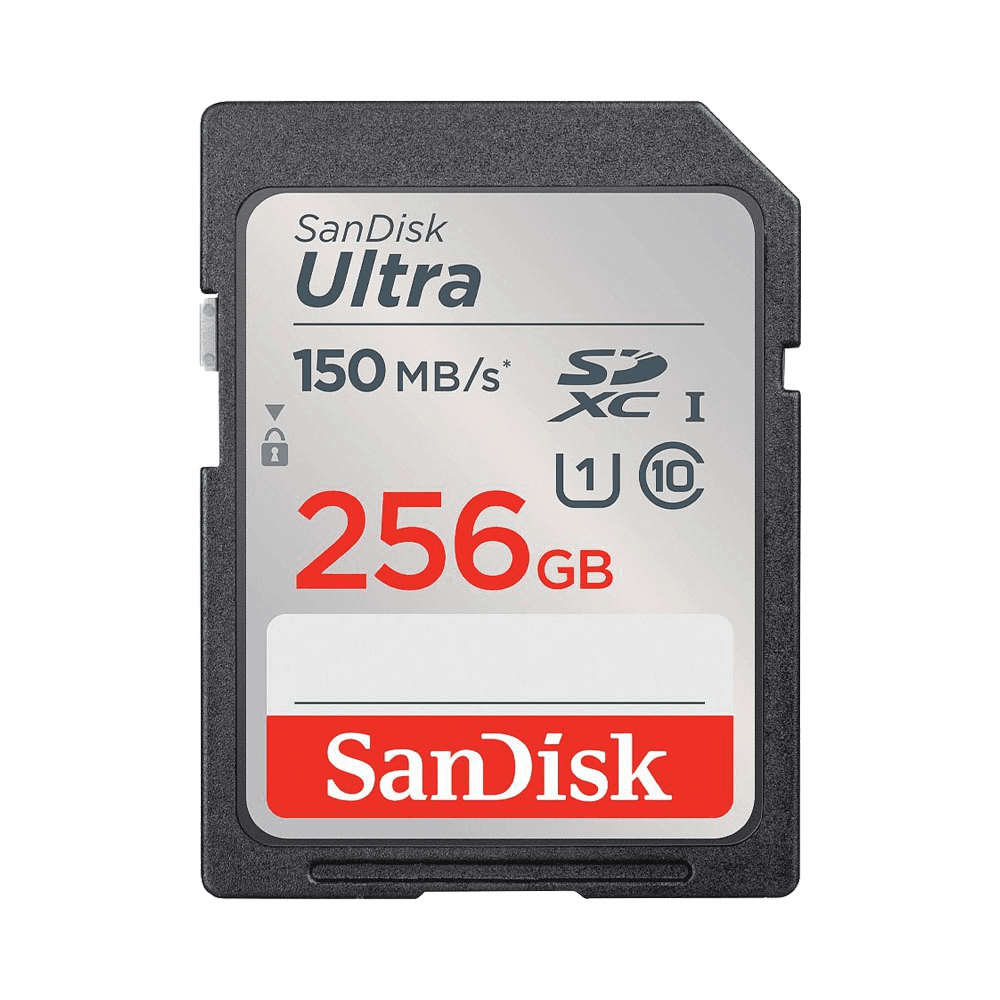 Sandisk 256Gb Ultra Sdxc Card Uhs-I, 150Mb/S For CAMERA