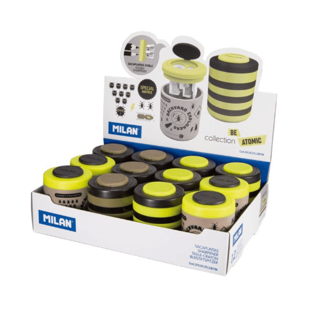 Milan Be Atomic Double Hole Sharpeners