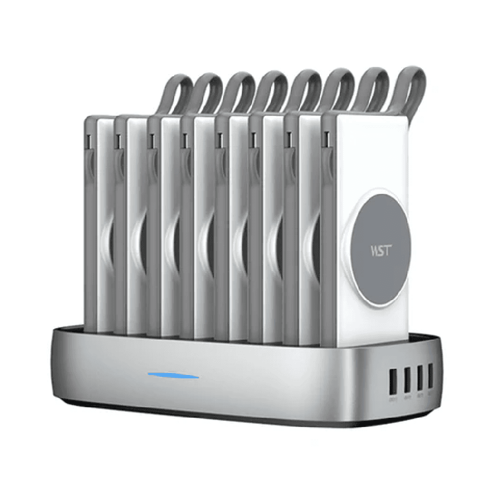 WST 8 In 1 10,000mAh Wireless Power Bank Station