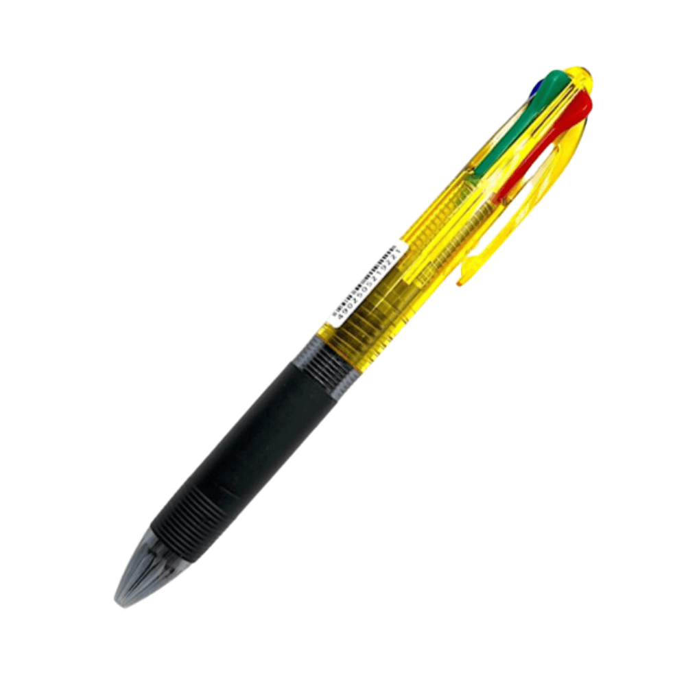 Pilot Gp4 Feed 1.0mm 4 Colours Ballpoint Pen - Yellow 816