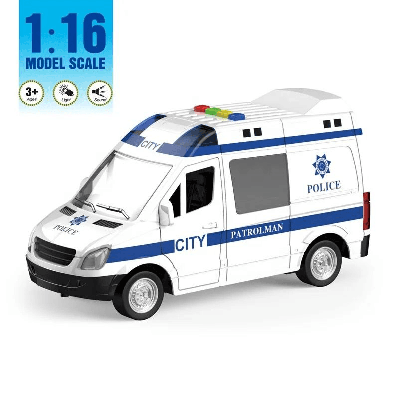 CITY POLICE  PATROL MAN CAR   BLUE