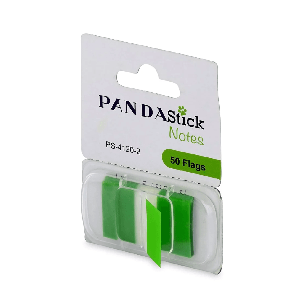 Panda Stick Notes Flags - Green Ps-4120-2 