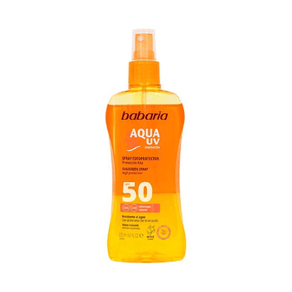باباريا بخاخ أكوا ذو الوجهين SPF50 200 مل