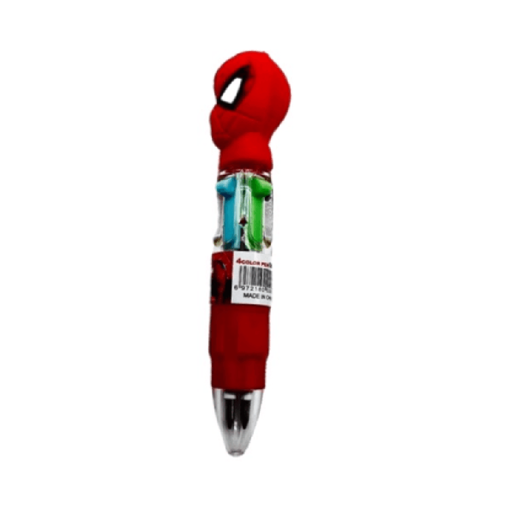 Spiderman Mini Ballpoint - Blue Black Red & Green 11855