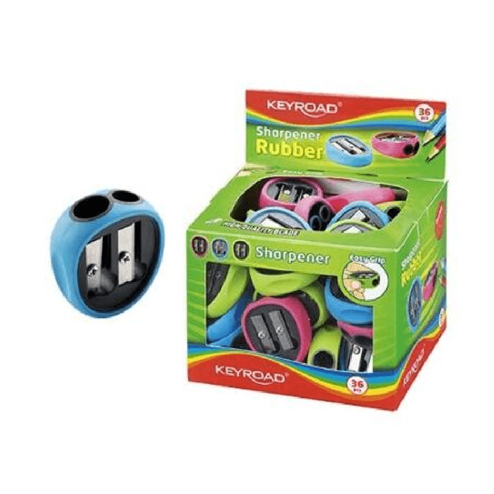 Keyroad 2 Holes Sharpener 36Pcs Kr970847