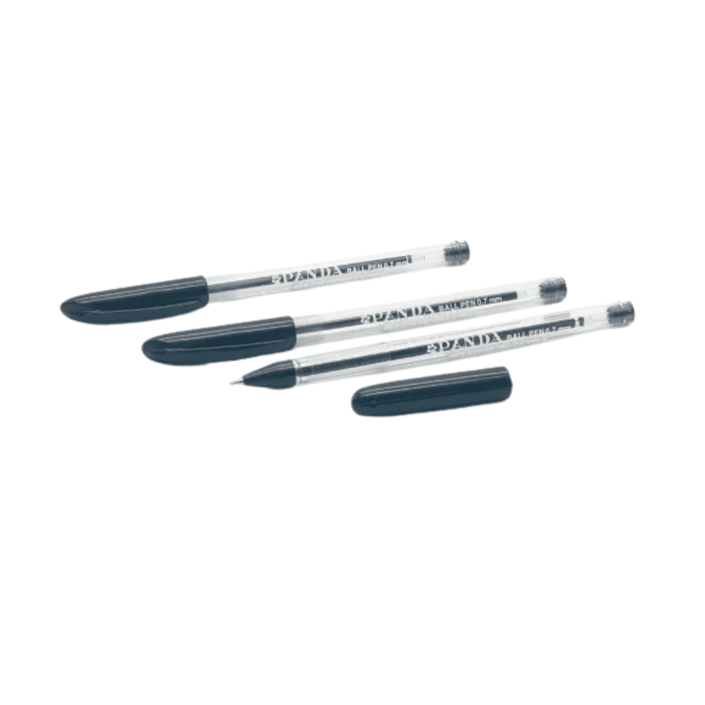 Panda 0.7mm Ball Pen X50 - Black 16401