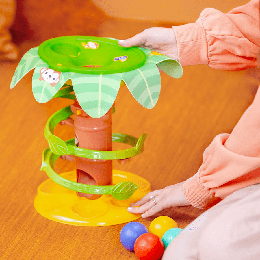 Bright Starts Tropical Twirl Ball Play Toy