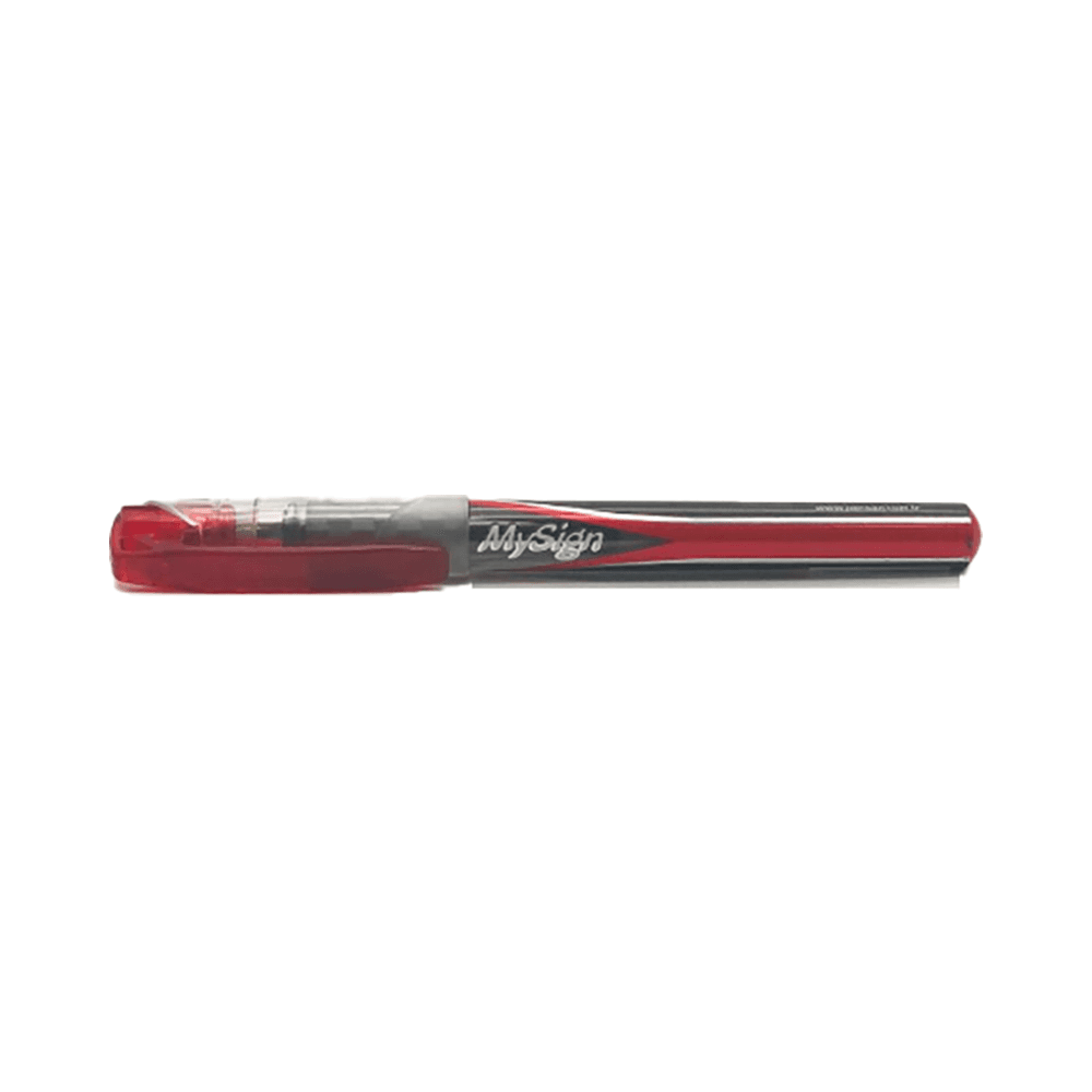 Pensan My-Sign 1.0mm Gel Pen - Red 6030