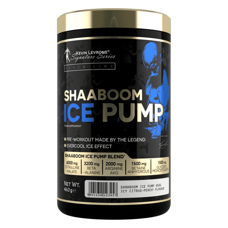 Kevin Levrone Shaboom Ice Pump Icy Citrus Peach 50 Servings